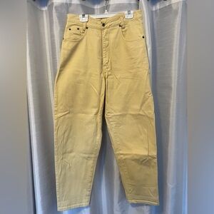 Italian Vintage Yellow Jeans